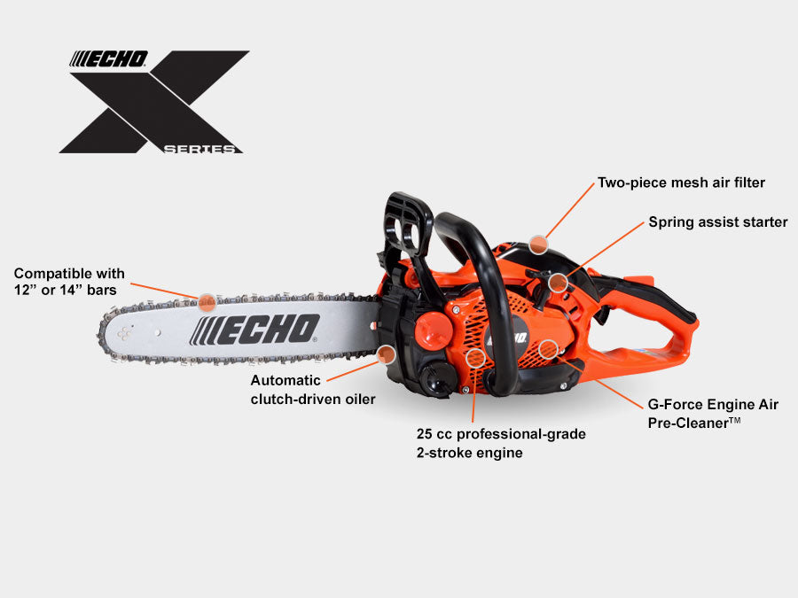 Echo CS-2511P Professional Rear Handle Chainsaw